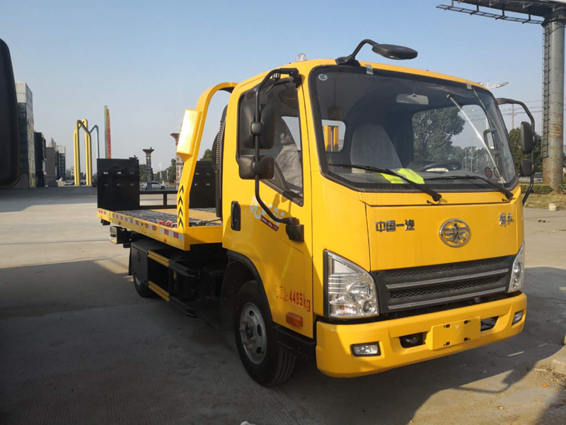 國六解放虎V藍(lán)牌清障車