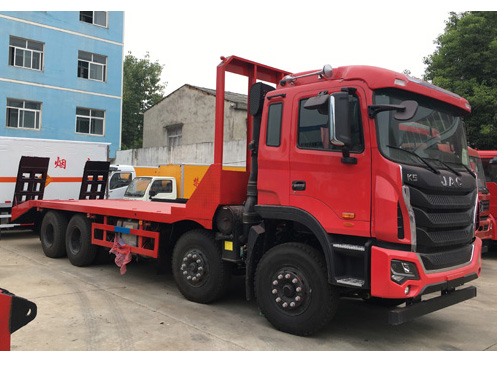 【國六】江淮K5前四后八挖機平板車