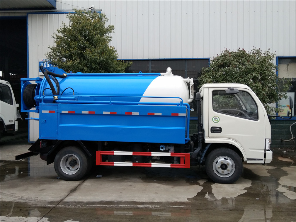 東風多利卡（5方）清洗吸污車