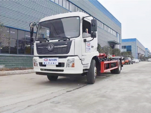 東風天錦國六10~14方車廂可卸（鉤臂）式垃圾車