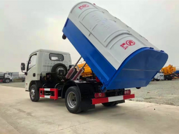 躍進小福星國六3~4方車廂可卸（鉤臂）式垃圾車