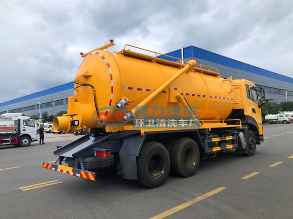 東風(fēng)天龍后八輪18.5方吸污車
